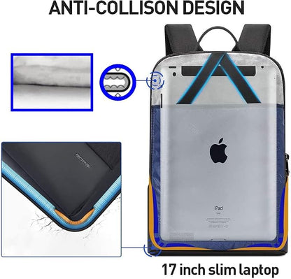 BOPAI 17 inch Super Slim Laptop Backpack Men&Women Anti Theft Backpack - Image 2