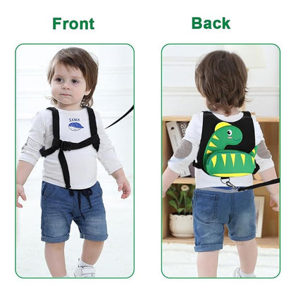 Accmor Toddler Harness Leash + Anti Lost Wrist Link, Cute Dinosaur Kids Harness - Image 8