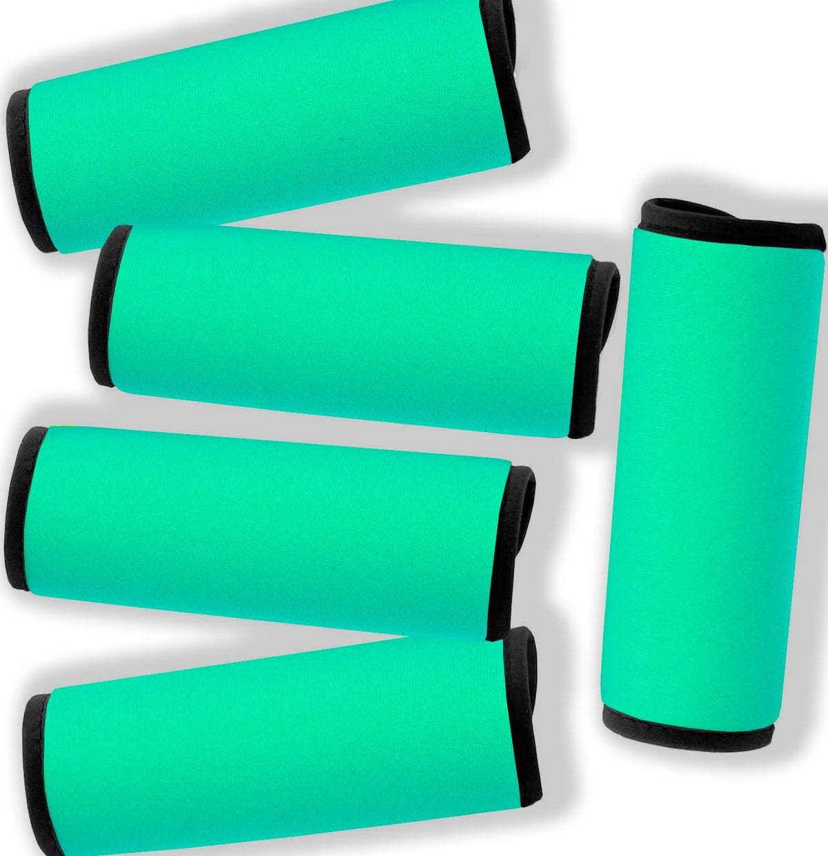 Luggage Handle Wraps for Suitcases-Travel Suitcase Tags Identifiers Luggage Tags for Suitcases TSA Approved Travel Gifts for Traveler Women (Turquoise)