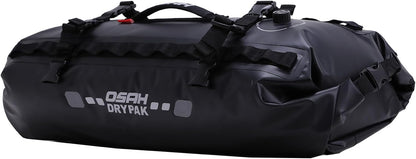 Waterproof Duffel& Luggage Bag - Motorcycle Dry Bag Tail Saddle Bags with Roll Top Closure,Large Storage Space,for Camping, Kayaking, Fishing & Traveling(Black, 20L)