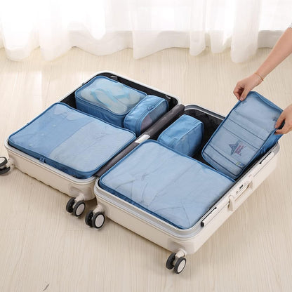 JJ POWER Travel Packing Cubes, Luggage Organizers with Shoe Bag