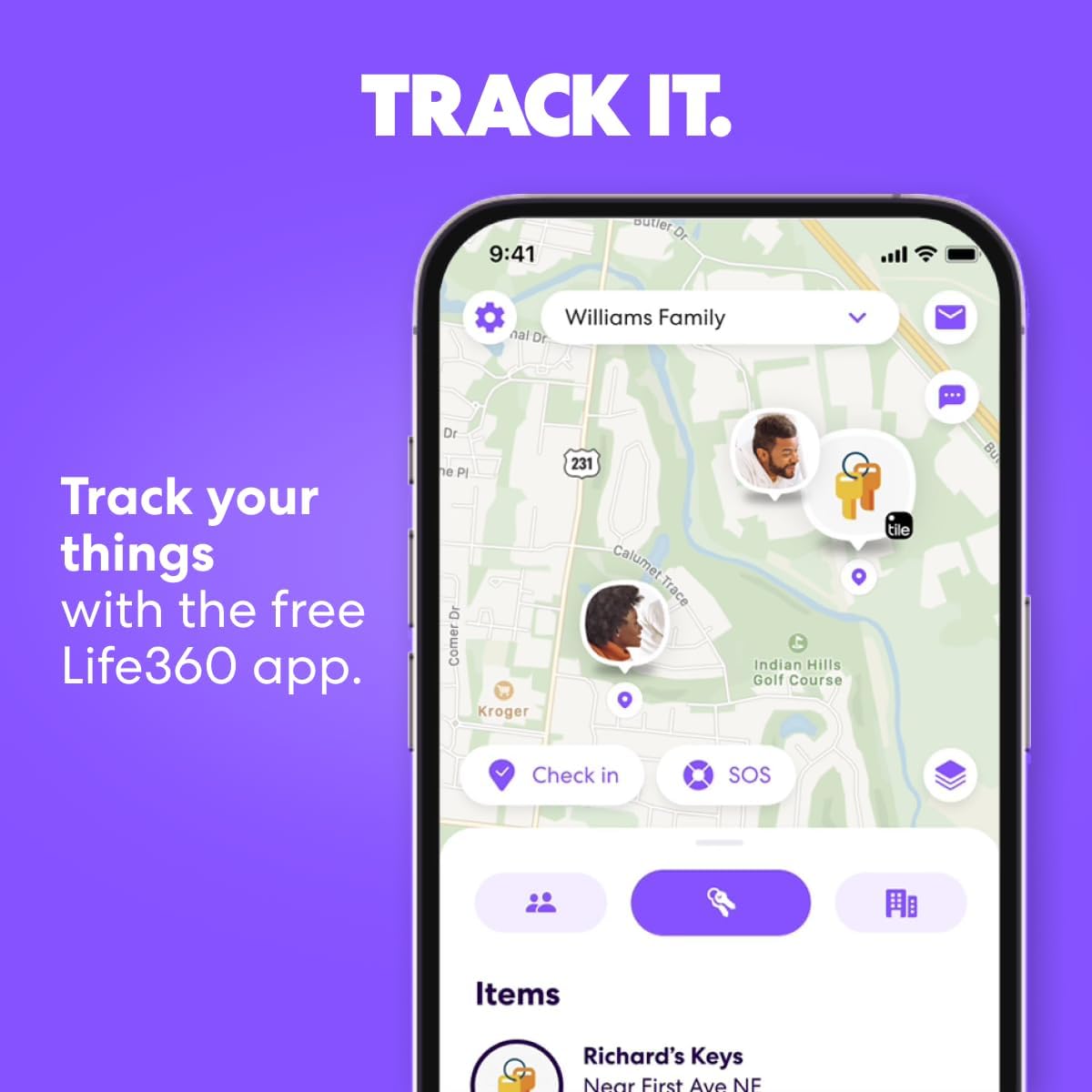 Tile by Life360 Starter Pack (2024) - Bluetooth Trackers and Item Finders for Keys, Wallets & More. Both iOS and Android Compatible. Phone Finder. 2-Pack (Black Mate/Slim)