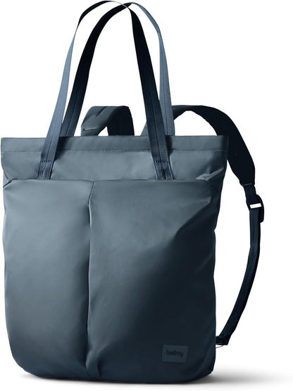 Bellroy Laneway Totepack (18 liter stylish tote bag and backpack in one, for gym, travel or everyday carry) - BlueSteel