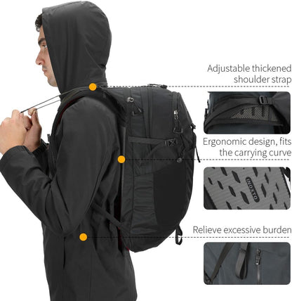 Hiking Hydration Backpack with 3l Water Bladder for Women and Men 25L Water Backpack for Hiking, Cycling, Climbing, Camping