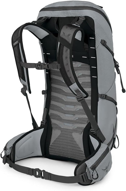 Osprey Talon Pro 30L Men's Hiking Backpack with Hipbelt, Silver Lining