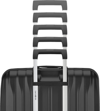 Samsonite UpLIFT X-Large Checked Hardside Luggage with Spinner Wheels - Airline-Approved, TSA Lock, Adjustable Handle System - Polycarbonate Hard Suitcase for Ultra Lightweight Travel - Phantom Black