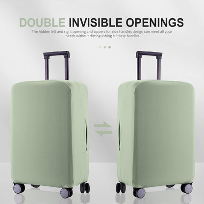 Travel Luggage Cover Suitcase Protector Scratch-Resistant Fit 19-31 Inch Suitcase, Not Included Suitcase (Cyan, SX(22-23 inch))