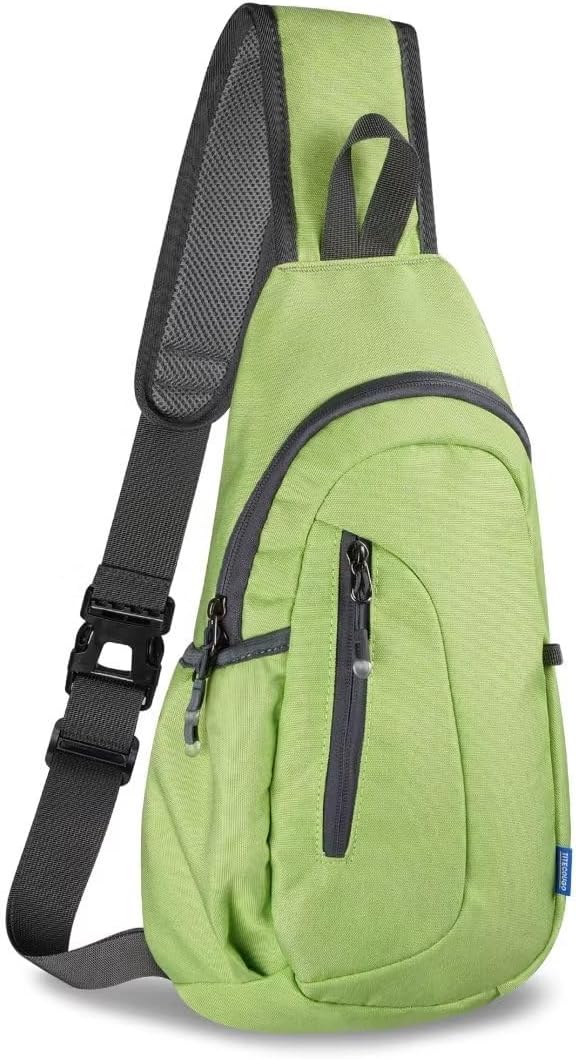 TITECOUGO Small Sling Bag, Lightweight Crossbody Backpack for Men Women, Shoulder Bag for Sports and Outdoor