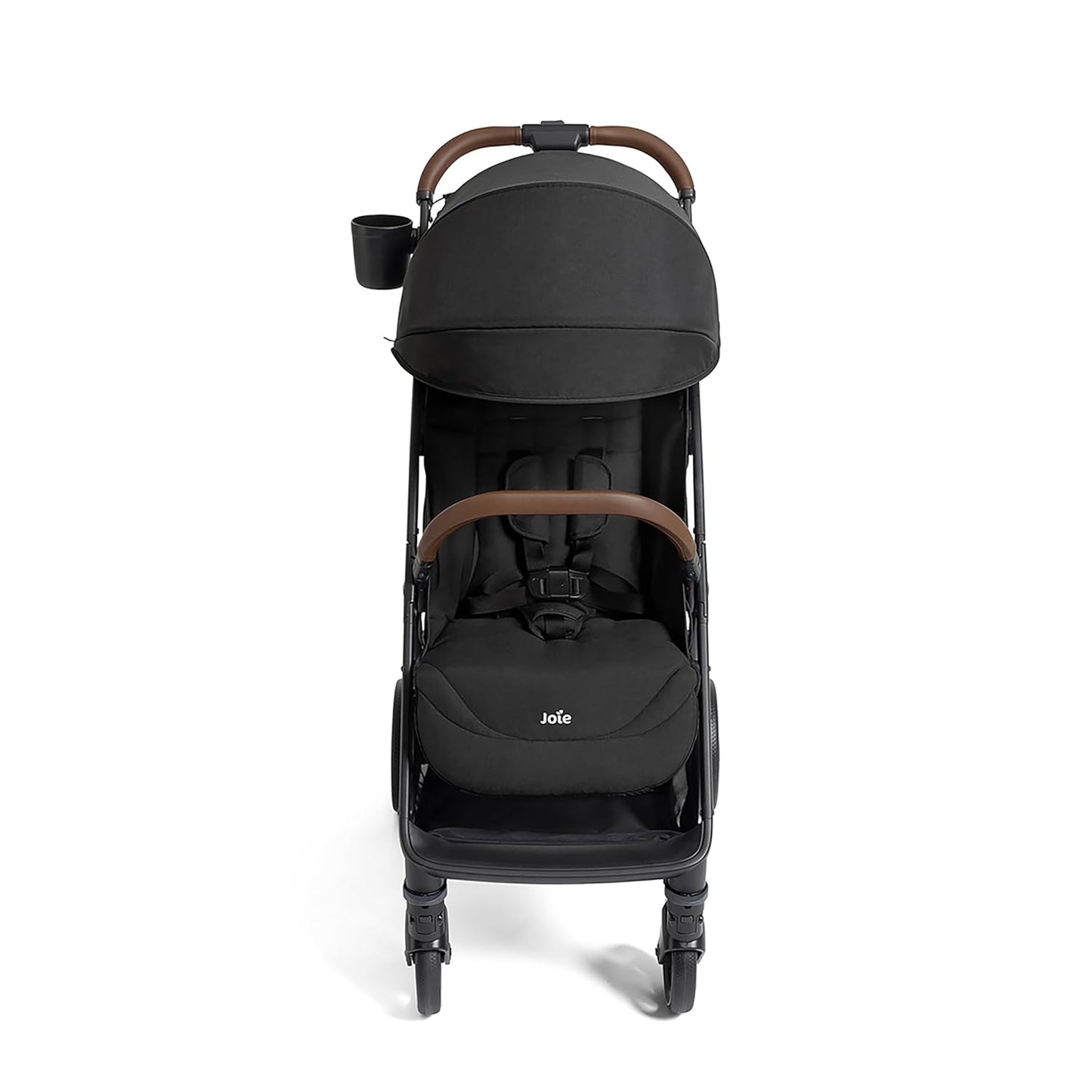 Joie Nutmeg Compact Stroller – Lightweight and Compact Stroller with One-Hand Fold (Shale)