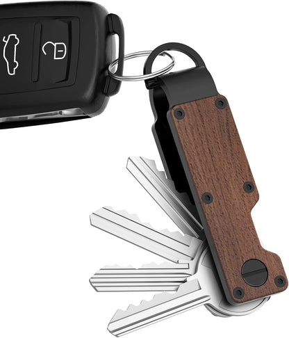 Key Organizer Minimalist Innovative Keyholder Compact Keys Organizer Smart KeyChain Secures 2-6 Keys