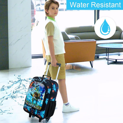 Kids Luggage for Boys Girls, Toddler Rolling Travel Carry on Suitcase with Wheels