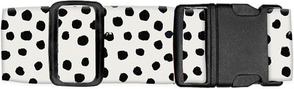Luggage Straps for Suitcases Travel Belt Accessories, Cute Suitcase Strap, Adjustable Luggage Belt Strap, Heavy Duty with Quick-Release Buckle Luggage Strap Cute Polka Dots