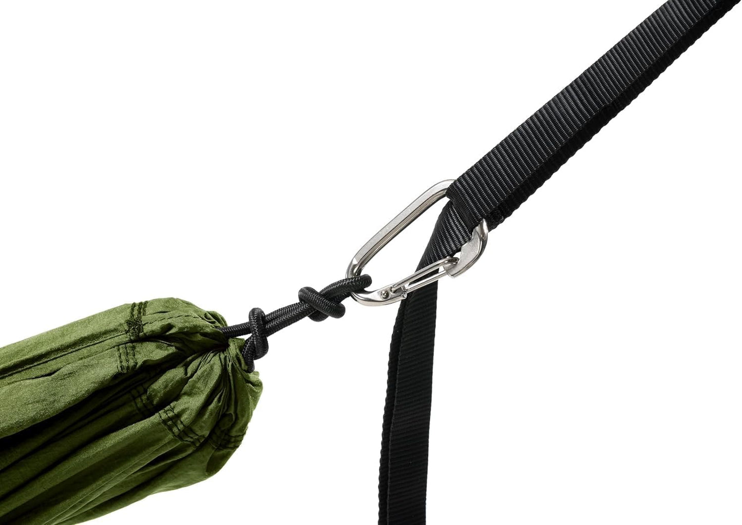 ENO TravelNest Hammock & Straps Combo - Portable Hiking and Camping Hammock with Straps Included - Travel Hammock for Camping, Hiking, Backpacking, a Festival, or The Beach - Moss