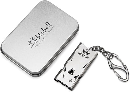 Whistle Emergency Whistles Keychain Rape Whistle Stainless Steel High Decibel Whistles … …