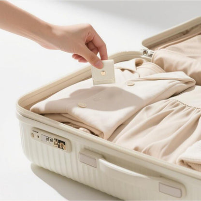 Mini Travel Jewelry Bag, 2025 New Travel Jewelry Case Organizer, Portable Foldable Compartment Auxiliary Mini Travel Jewelry Roll Bag With Buckle For Small Jewelry Earrings, Rings, Necklaces (B)