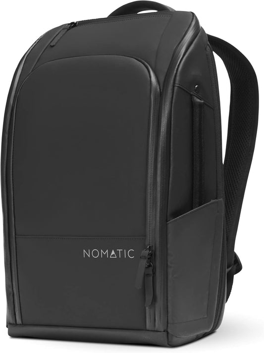 NOMATIC 14L Backpack- Carry On Backpack and Water Resistant Laptop Bag - Carry On or Business Backpack for Men and Women (Black)