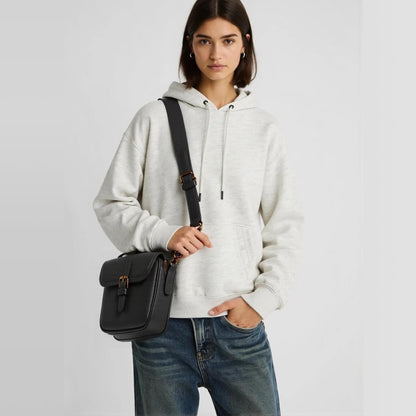 1060 Leather Crossbody Bags for Women Anti-Theft Vegan Purse with Card Slots, Travel Shoulder Bag, Waterproof Crossbody Purse