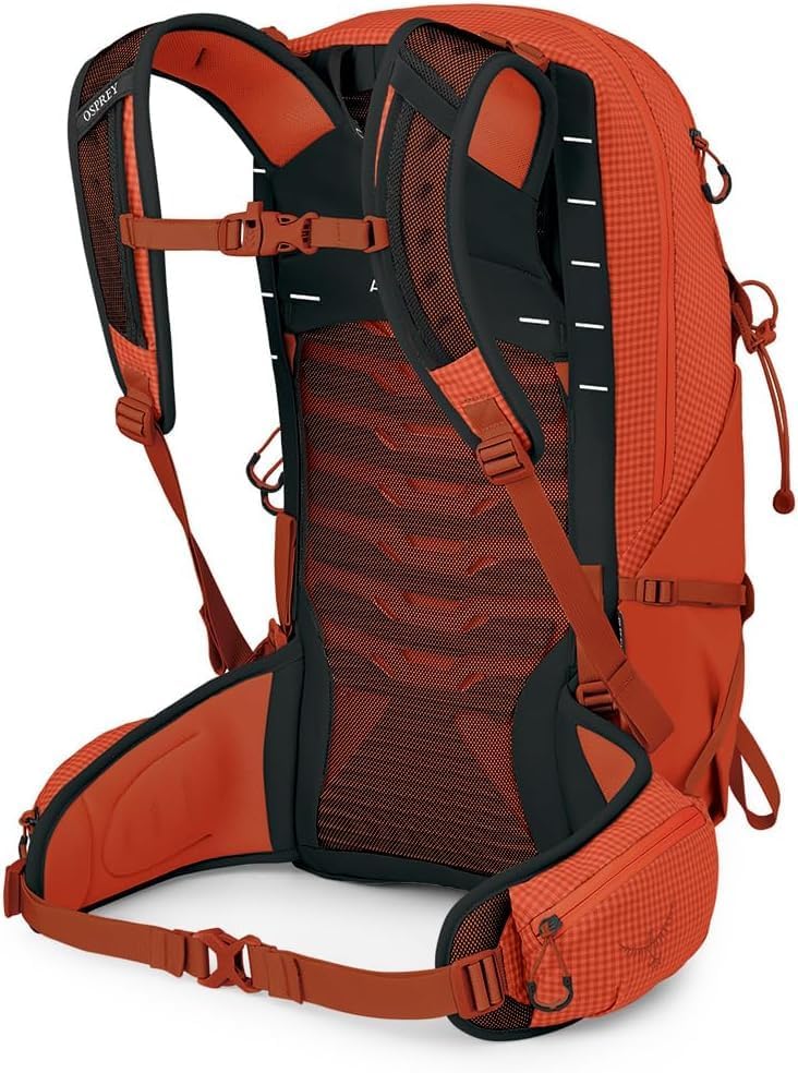 Osprey Talon Pro 20L Men's Hiking Backpack with Hipbelt, Mars Orange