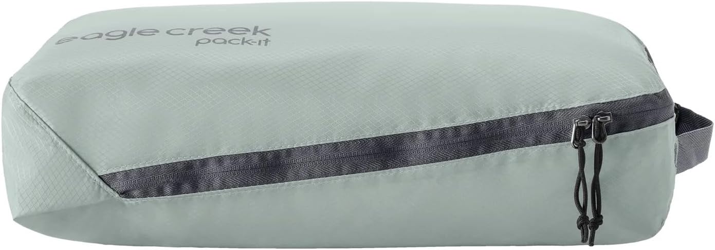 Eagle Creek Pack-It Starter Set - Includes S Isolate Cube, M Isolate Cube & L Pack-It Reveal Garment Folder - Lightweight Travel & Storage Essentials - Storm Grey