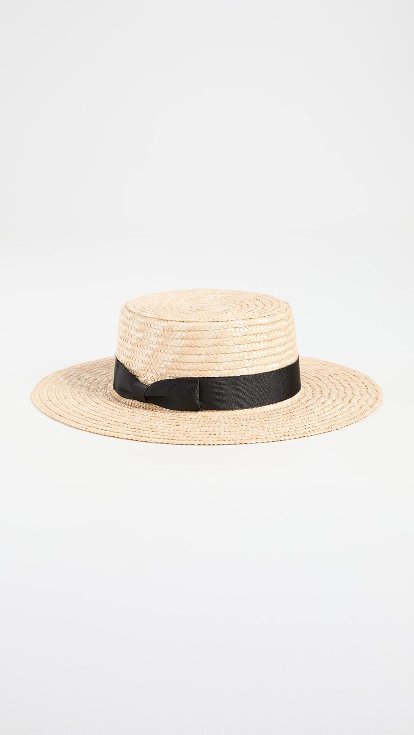 Lack of Color Women's Spencer Straw Boater Hat