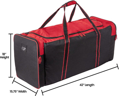 Jetstream Heavy Duty Multi Pocket Durable Sports Gym Equipment Travel Duffel Bag