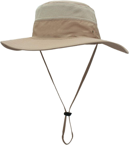 Home Prefer UPF 50+ Men's Sun Hat Wide Brim Bucket Hat UV Protection Hat for Mens Womens Beach Safari Gardening Golf Fishing