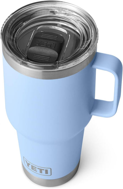 YETI Rambler 30 oz Travel Mug, Stainless Steel, Vacuum Insulated with Stronghold Lid