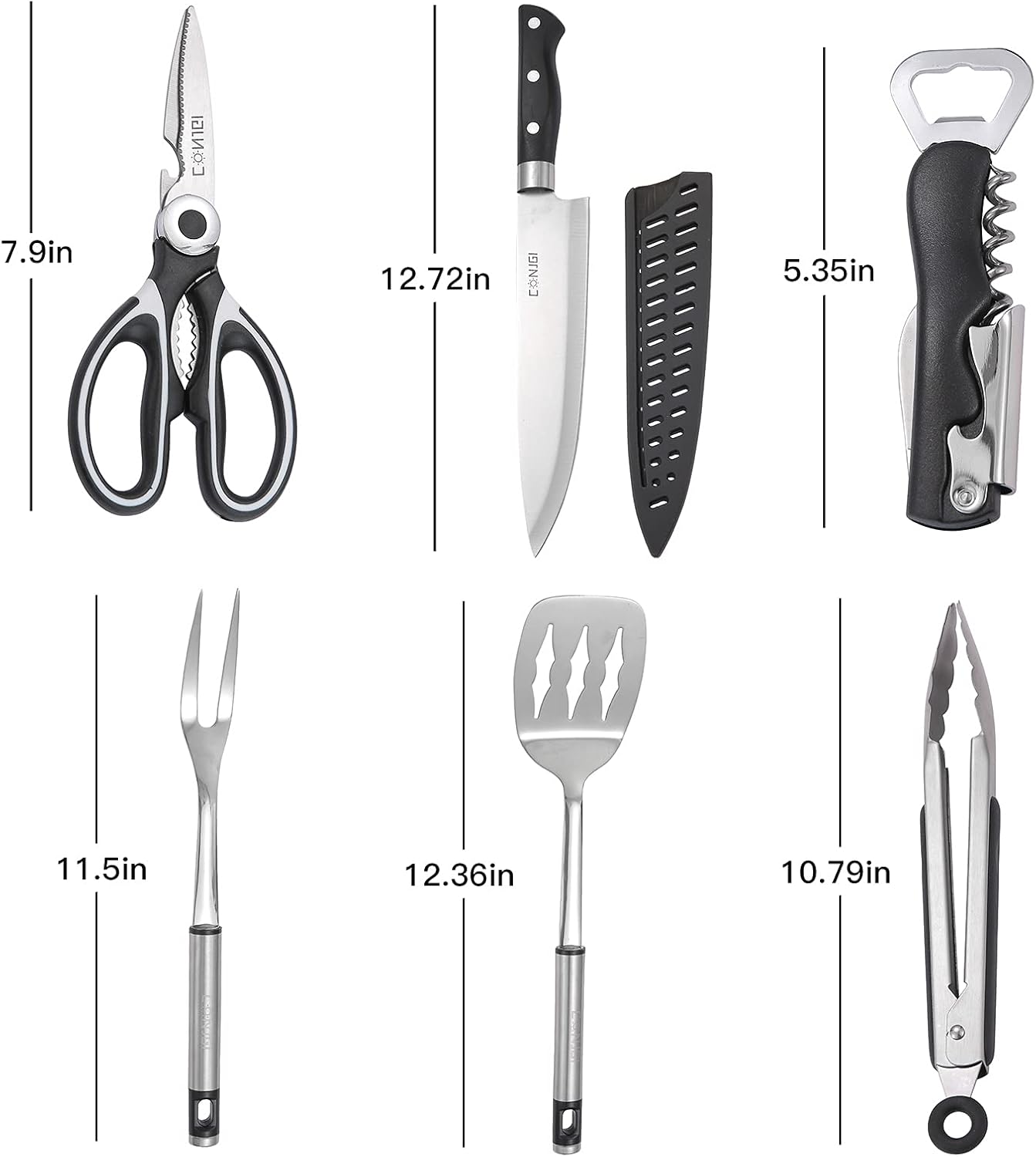 Camping Cookware Storage Bag - Camping Cooking Utensils Set Bag Camping Tool Portable Storage Bag Suitable for Knife, Fork, Spoon, Chopping Board, Chef's Knife,Kitchenware Storage