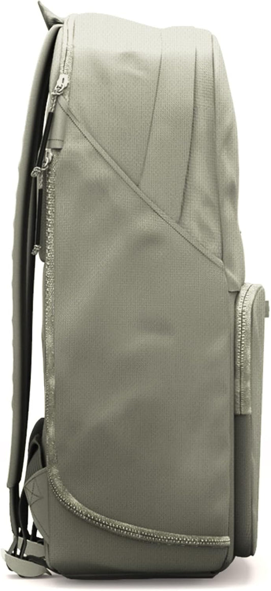 The Brevite Backpack- Casual daypack backpacks for every function. Compact but spacious 18L aesthetic traveling backpack with laptop compartment. (Green)