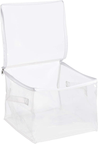 Amazon Basics Clear Zippered Organizers, 3-Pack