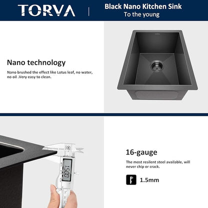 TORVA 15 x 17 Inch Gloss Black Ceramic Coating - Image 6