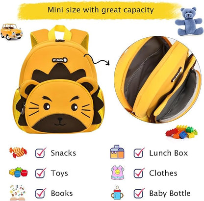 Padgene Toddler Backpacks Kids Preschool Backpack Waterproof Neoprene Animal - Image 4