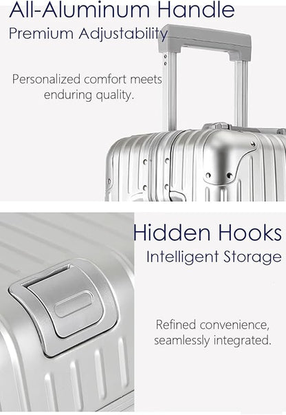 HotWay 24 Inch All Aluminum Checked In Luggage - Image 4