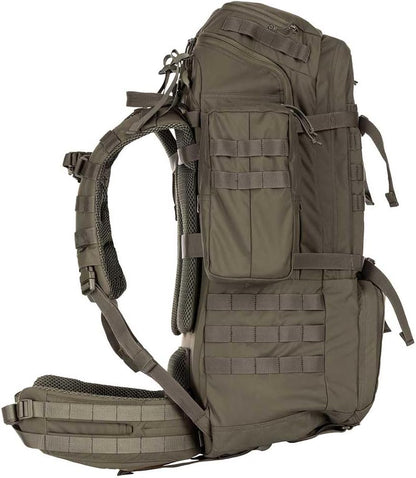 5.11 Tactical Unisex Rush 100 Backpack, 60L Storage Capacity, Convertible, Style 56555ABR
