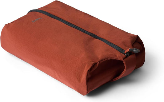 Bellroy Lite Packing Caddy 8L (Travel Organizer Packing Cube, Zip-up Storage Solution for Travel Near or far) - Clay