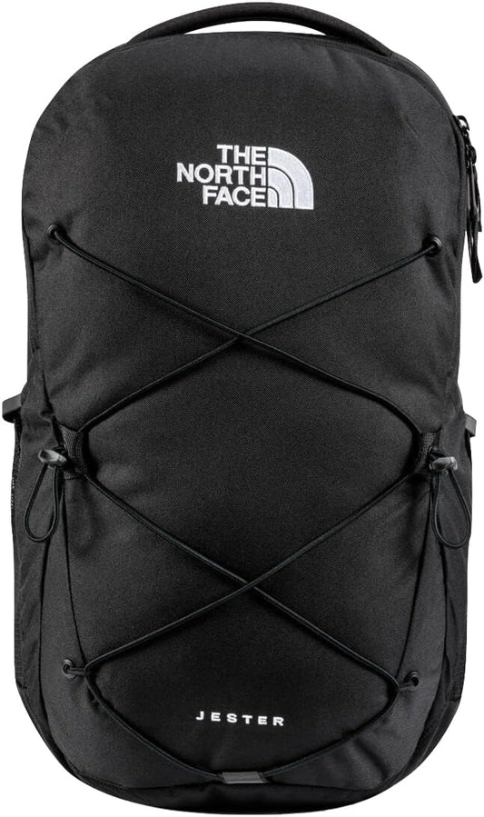 THE NORTH FACE Jester Everyday Laptop Backpack | Commuter Daypack with Water Repellent Finish, 16" Laptop Sleeve, Huge Main Compartment, TNF Black-NPF, One Size
