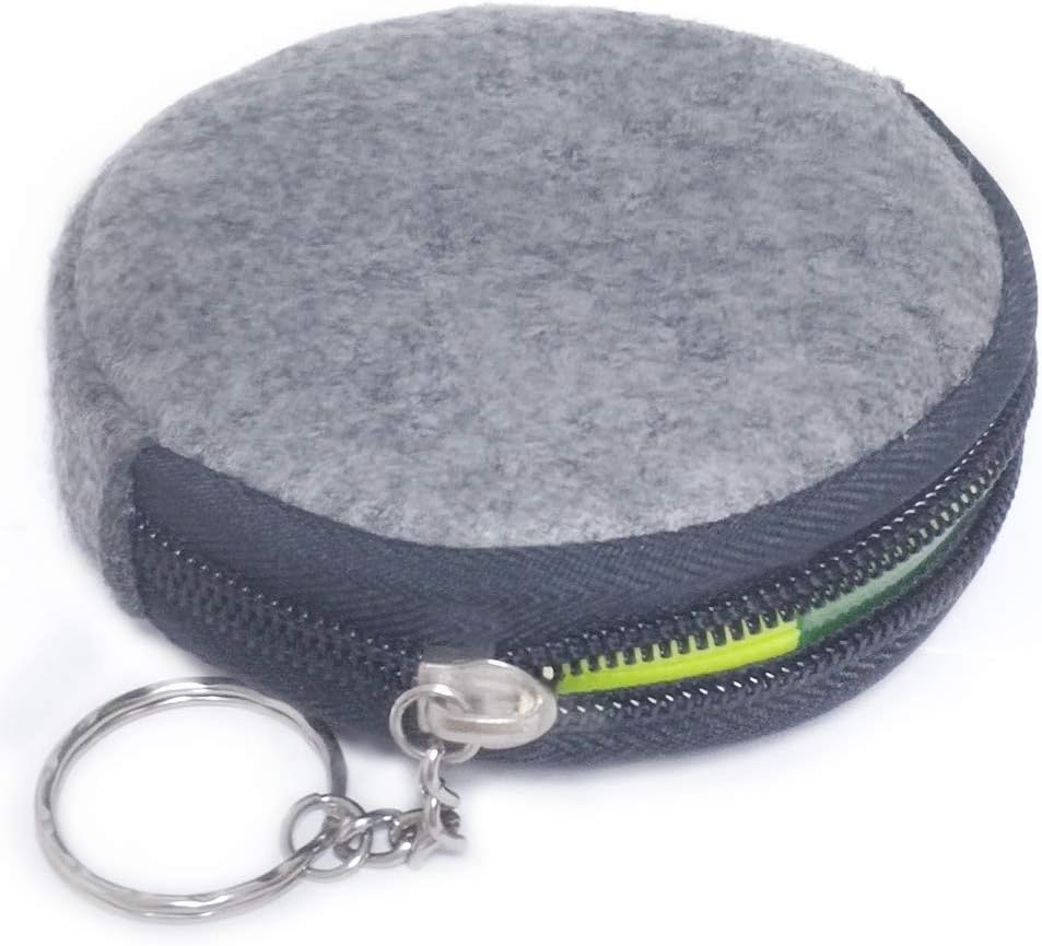 INVODA Weekly Pill Organizer 7 Compartment Rotating Pill Box for Daily Medication & Vitamins - Portable Travel Pill Case Fish Oil Supplements Vitamins Organizer (Green+Bag)