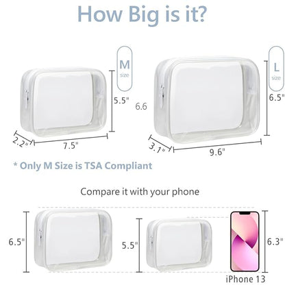 PACKISM Clear Makeup Bags - Image 3