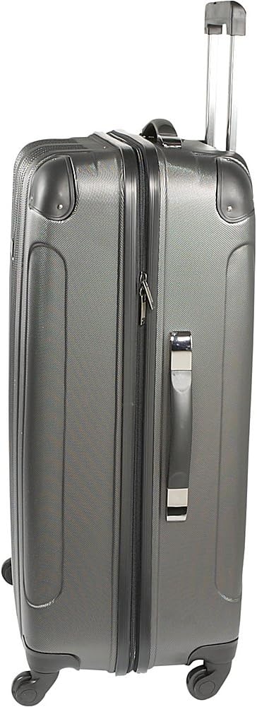 Kenneth Cole REACTION Out of Bounds Lightweight Hardshell 4-Wheel Spinner Luggage, Cobalt Blue, 28-Inch Checked