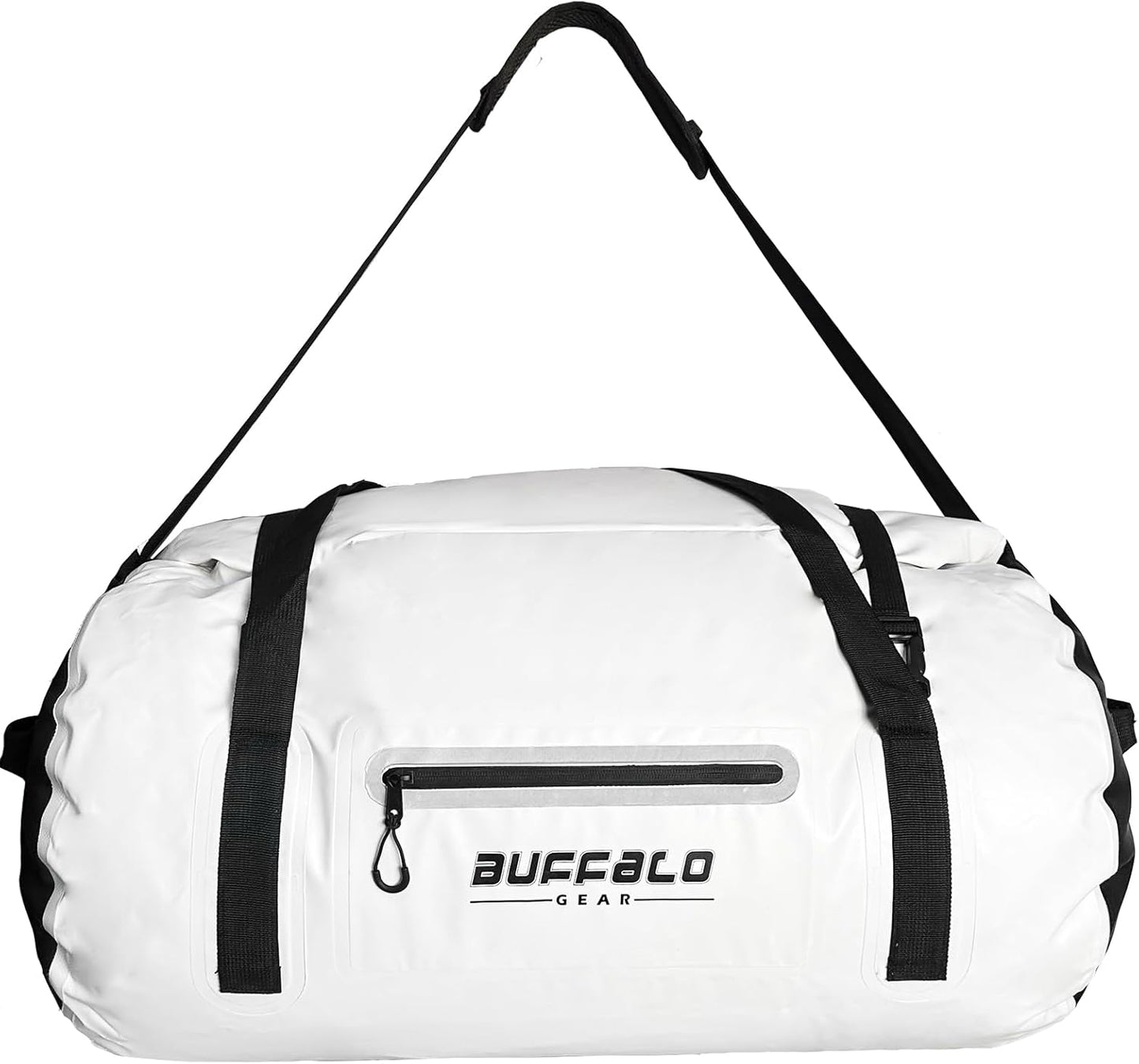 Buffalo Gear Waterproof Duffle Bag 40L 60L 80L Roll-top Dry Bag Heavy Duty Waterproof Duffel Travel Bag for Kayaking Rafting Boating Fishing Camping