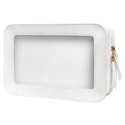 LETGO Clear Makeup Bags, TSA Approved Toiletry Bag by LETGO