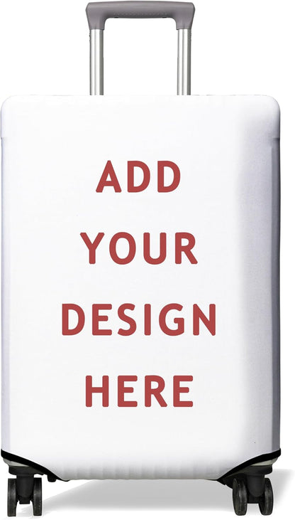 Travel Luggage Cover Suitcase Protector Fits 18-32 Inch Wheel Covers PatternedTravel Related Items Flower Luggage Protector Elastic M