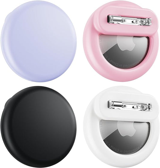 Compatible for Air Tags-4 Pack Apple Kids Hidden, Airtag Holder for Kid by Bingcokcase
