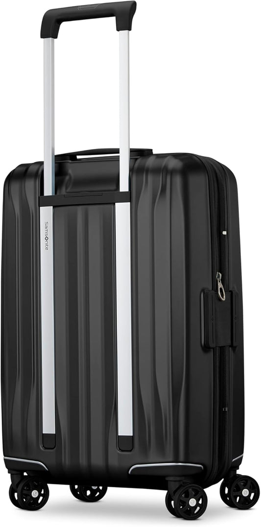 Samsonite UpLIFT Carry-On Hardside Luggage with Spinner Wheels - Airline-Approved, TSA Lock, Adjustable Handle System - Polycarbonate Hard Suitcase for Ultra Lightweight Travel - Phantom Black