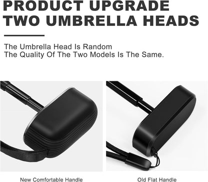 LEAGERA Mini Umbrella - Compact, Waterproof Travel Umbrella for Light Rain, Suitable for Women's Purse and Pocket