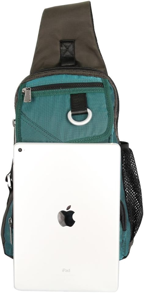 Sling Bag Chest Shoulder Backpack Crossbody Multipurpose Daypack For Men Women Blue