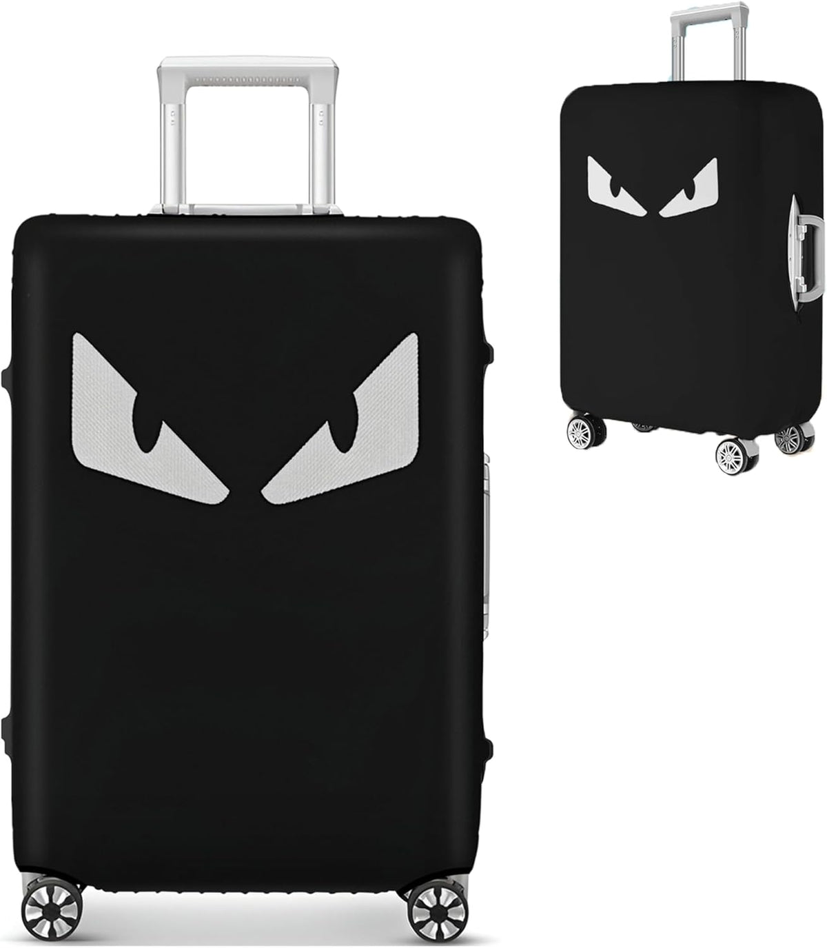 Luggage Covers For Suitcase Tsa Approved, Washable Suitcase Cover Elastic Luggage Protector Scratch Resistant Suitcase Cover For 23-25 Inch Wheeled Luggage(Eye-24 inch)