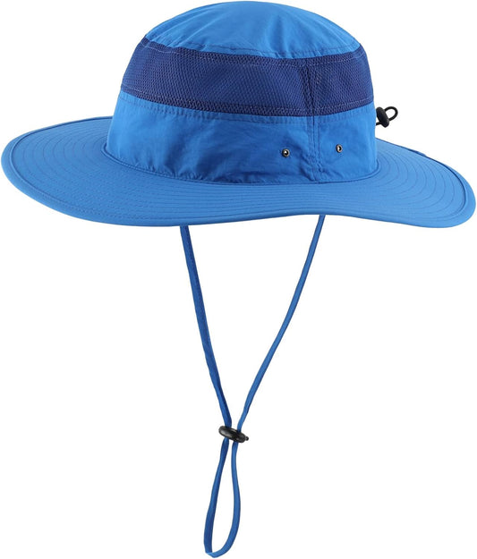 Home Prefer UPF 50+ Men's Sun Hat Wide Brim Bucket Hat UV Protection Hat for Mens Womens Beach Safari Gardening Golf Fishing