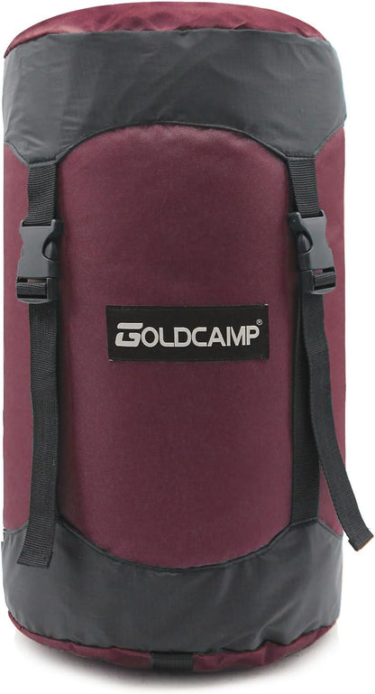 Outdoor Storage Stuff Sacks, Camping Gear Organizer (red, L)