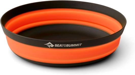 Sea to Summit Frontier Ultralight Collapsible Bowl, Large (30 fl oz), Puffins Bill Orange